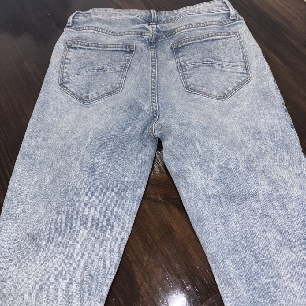 Driftwood Anthropologie Gizelle High-Rise Embroidered Skinny Jeans Size 27 - Picture 8 of 8